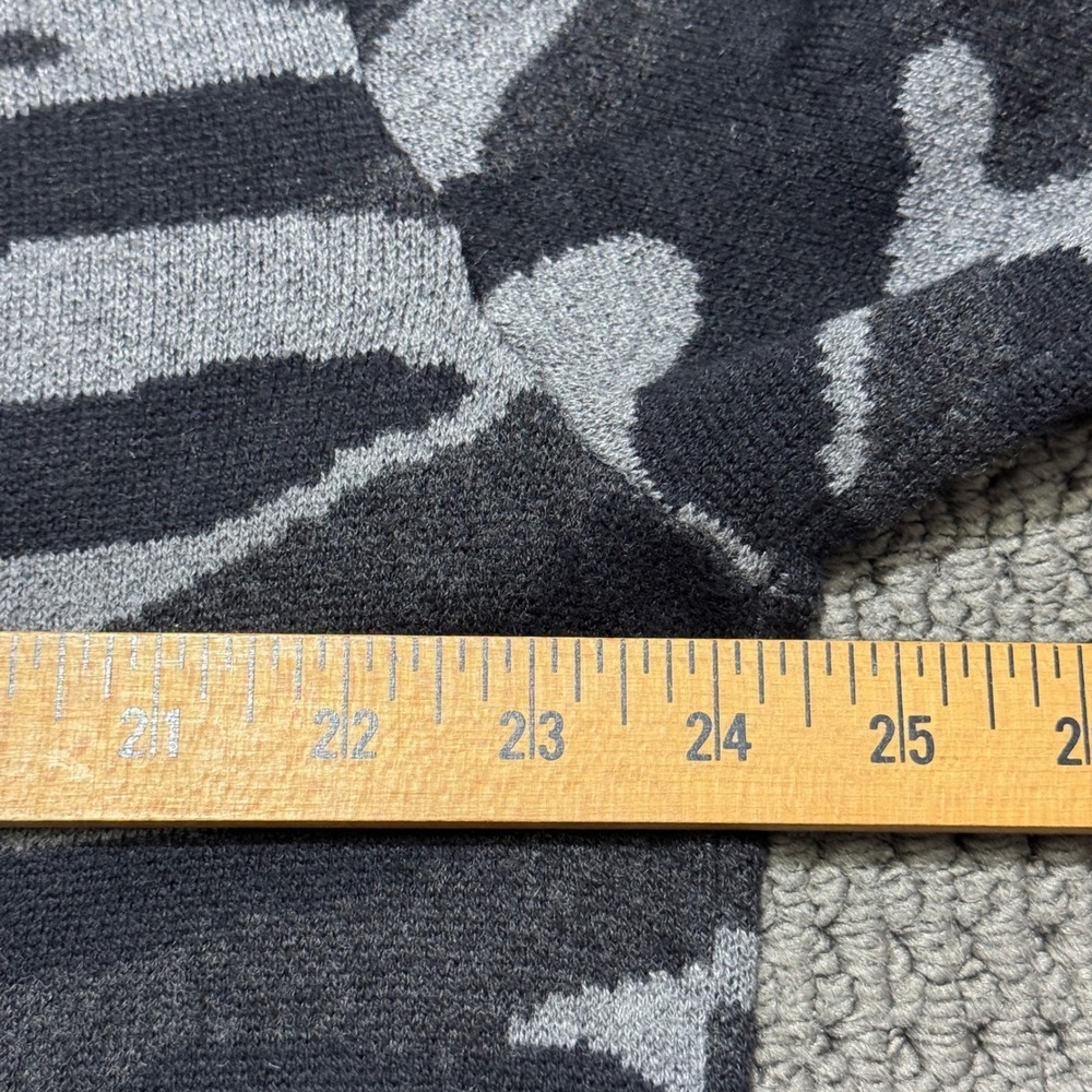 Candy & Caviar Camouflage Knit Sweater Mens XL Wool Cotton Crew Neck Long Sleeve - Picture 3 of 8